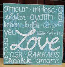 Love Sign French Italian Spanish Amor Amour By Wehaveagreatnotion 32 00 Www Etsy Com Shop Wehaveagreatnotion Love Signs Custom Sign Love