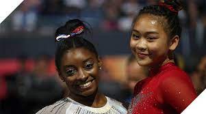 With simone biles out, suni lee and jade carey will compete for the u.s. Biles Confidently Grabs The Gold Stuttgart2019