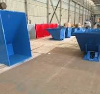 New Condition Multi-Functional Forklift Attachments Tipping Bin &  Self-Dumping Hopper for Retail Industries