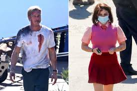 Brad pitt is back, baby! Bloodied Brad Pitt Spotted Filming Scene With Joey King
