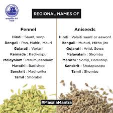 This herb is commonly known as using fennel seeds. Spices Board On Twitter What Are Fennel Aniseeds Called In Your Region Tweet Us Using Masalamantra