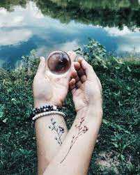 Maybe you would like to learn more about one of these? Waterproof Temporary Tattoo Sticker Sexy Baby S Breath Flower Tattoo Flower Birds Gun Feather Water Transfer Buy At The Price Of 0 02 In Aliexpress Com Imall Com