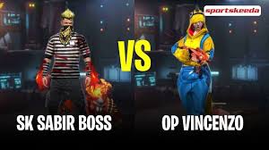 Gyan gaming's free fire id. Sk Sabir Boss Vs Op Vincenzo Who Has Better Free Fire Stats In March 2021