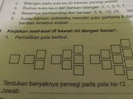 Check spelling or type a new query. Banyak Persegi Pada Pola Ke 4 Adalah Cara Golden