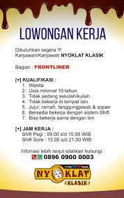 Bila info pekerjaan wilayah jember ini sobat rasa bermanfaat mohon kiranya untuk. Info Lowongan Kerja Jember Photos Facebook