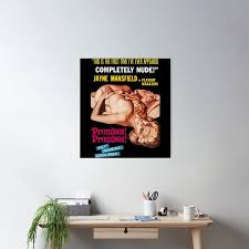 Jayne Mansfield Movie Actress American Entertainer Nightclub You First  Playboy Sex Symbol Promises.. Poster for Sale by JayneMansfielly |  Redbubble