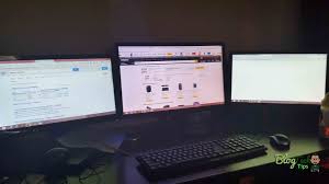 I can remember my horrible pc setups from when i was. Triple Monitor Setup Blogtechtips