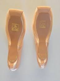 1 X Gaynor Minden Ballet Pointe Shoes Size 10 Medium