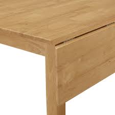 Solid wood drop leaf kitchen tables. Hallowood Ledbury Small Solid Wooden Drop Leaf Dining Table And 2 Chairs Set Kitchen Leb Tab970 Set L Rubberwood Light Oak Finish 2 Dining Room Sets Home Garden Store Arcadiawinds Com