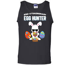 Egg Xtraordinary Egg Hunter Easter Tshirt Boys Girls Bunny2