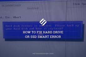 To make it work normally i have pretty strong ps corsair 1000w. How To Fix Hard Drive Or Ssd Smart Error
