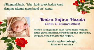 0 ratings0% found this document useful (0 votes). Download 37 19 Background Template Kartu Ucapan Kelahiran Bayi Perempuan Background Cdr Baju Kurung Ketat