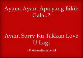 We did not find results for: Kata Kata Lucu Tentang Ayam Yang Bikin Ngakak