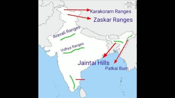 Class 9 || Geography Chapter 2 || [Physical features of India] || Map Skills