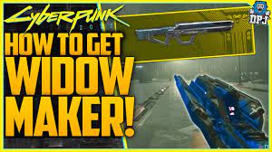 Cyberpunk 2077: How To Get The WIDOW MAKER Iconic Weapon - Amazing Secret  Tech Precision Rifle - YouTube
