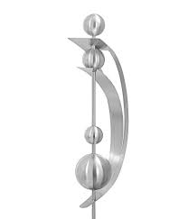 Dehner Edelstahl Skulptur Impeto Ca B18 H73 T10 Cm Silber Dehner Gartendeko rost harmonische hingucker mit gartendeko rost edelstahl.