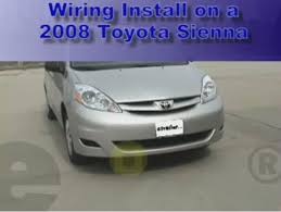 Toyota sienna body mount & bushing toyota sienna bumper covers 2 toyota sienna cowl panel toyota sienna door check strap toyota sienna toyota sienna catalytic converter 68 toyota sienna egr control valve toyota sienna egr valve & motor toyota sienna exhaust hanger. Trailer Wiring Harness Installation 2008 Toyota Sienna Video Etrailer Com