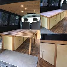 Mit einem ausziehbett platz sparen und gäste willkommen heißen! T4 Ausziehbett Stella Ausziehbett Wohnwagen Leben Im Wohnwagen