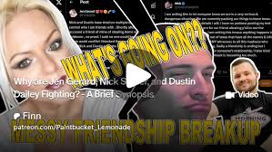 Why are Jen Gerard, Nick Snider, and Dustin Dailey Fighting?