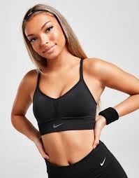 Dann raten wir ihnen zu einem sport bh für große größen mit bügeln. Nike Training Sport Bh Damen Schwarz Jd Sports