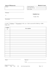 We did not find results for: Form Fam902 Download Printable Pdf Or Fill Online Exhibit List Family Trial Minnesota Templateroller