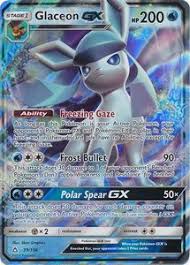 Zeldzame pokemon kaarten zeldzame pokemon kaarten zo goed als nieuw ophalen. Glaceon Gx Ultra Zeldzame Pokemon Kaart Depokemonshop Nl