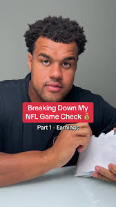 Understanding NFL Player Earnings: Breaking Down My NFL Game Check 💰