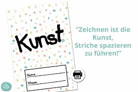 Muster zeichnung strichzeichnung zentangle muster zeichnen anleitung zeichnen lernen malen und zeichnen graphische muster. 8 Deckblatter Fur Kunst Zum Ausdrucken Wunderbunt De