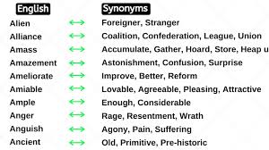 Maybe you would like to learn more about one of these? 6 Synonyms List English To English Words Synonyms With Hindi Meaning English Synonyms Youtube