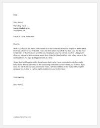 Learn what a job application letter is, how to write one, and consider this sample template and letter to help you create your own. How To Write A Leave Letter To Hod