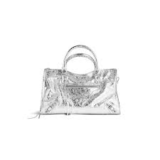 Women's Le City Medium Bag in Optic White| Balenciaga® US