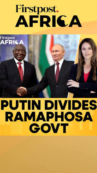 #FirstpostAfrica: Putin Divides Ramaphosa Govt , South African president Cyril Ramaphosa met his Russian counterpart Vladimir Putin on the sidelines of the BRICS summit 2024. The two leaders displayed ...