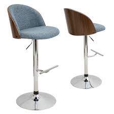American heritage torino stool in coco with camel cushion. Adjustable Height Bar Stools Second Systems Inc