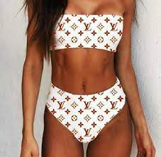 Lv Louis Vuitton White One Piece Swimsuit Bikini One Piece Swimsuits Ideas Of One Piece Swimsuits Onepieceswi Cute Bathing Suits Bikinis Bikini Swimsuits