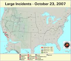 This map created by cal fire provides general locations of major fires burning in california. Wildfires October 2007 National Centers For Environmental Information Ncei