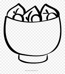 Search through 52583 colorings, dot to dots, tutorials and silhouettes. Salad Bowl Coloring Page Drawing Free Transparent Png Clipart Images Download