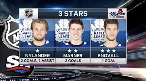 Maple leafs forward nick foligno (lower body) will not play tonight. Your Three Stars Tonight Leafs