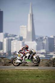 Lcr Honda S Stefan Bradl Rides Thru San Francisco Racing Bikes Motogp Race Racing