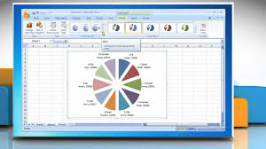 how to change layout or style of a chart in microsoft excel