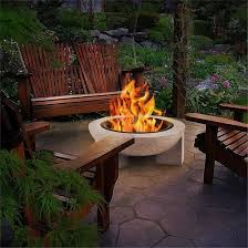 blumfeldt troja brasero o 75cm grille de barbecue pierre reconstituee acier mgo blumfeldt fire bowls fire pit grill outdoor fire pit