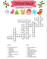 Smart, easy and fun crossword puzzles to get your day started with a smile. Christmas Crossword Puzzle Logo Nest Of Posies