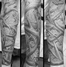 Black And White Camouflage Tattoo 70 Antler Tattoo Designs For Men Cool Branched Horn Ink Ideas Full Sleeve Tattoos Antler Tattoos Full Sleeve Tattoo Design