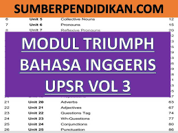 Program kecemerlangan upsr 2013 bahasa inggeris. Modul Triumph Redong Bahasa Inggeris Upsr Vol 3 Sumber Pendidikan