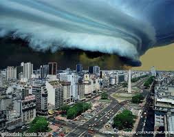 Storm Clouds Approaching Buenos Aires Buenos Aires City Buenos Aires Buenos Aires Argentina