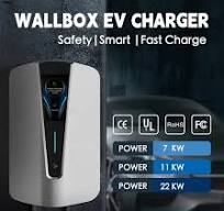 OEM ODM Appearance Design Wall-Mounted Fast Electric Car AC EV Charger  Charging Station 7kw 11kw