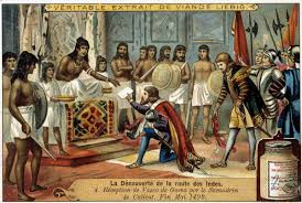 This resulted in the portuguese almost monopolizing the spice trade in the south and southeast asia in the following decade (cumo, p. Die Entdeckung Der Route Der Indes Empfang Von Vasco D 991003