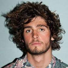 2 haircuts for round faced men. Medium Length Hairstyles For Curly Hair Men Novocom Top