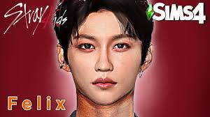 The Sims 4 CAS : STRAY KIDS FELIX + CC LINK