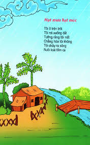 Đồng dao - Hạt mưa hạt móc