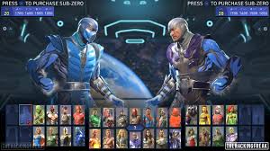Download him off of the psn store. Sub Zero In Injustice 2 Character Select Images 4 Out Of 9 Image Gallery